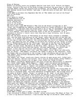 Essays 'Kings of Fantacy', 1.