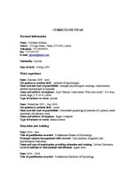 Samples 'Job Application Letter and CV', 2.