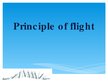 Presentations 'Principle of Flight', 1.