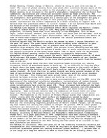 Essays 'Global Warming', 1.