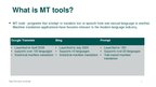 Presentations 'Analysis of Three Online MT Tools', 5.