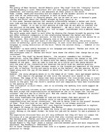 Essays 'Essay on Area of Study Texts', 1.