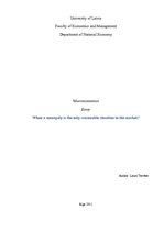 Essays 'When a Monopoly Is the Only Reasonable Situation in the Market?', 1.