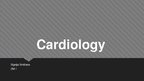 Presentations 'Cardiology', 1.