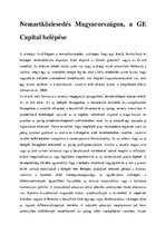 Research Papers 'Értékelje a Budapest Bank, mint a GE Capital leányvállalatának „történetét” a GE', 4.