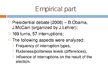 Presentations 'Turn-Taking & Interruptions in Presidential Debate', 6.