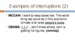 Presentations 'Turn-Taking & Interruptions in Presidential Debate', 9.