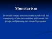 Presentations 'Monetarism', 9.
