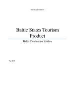 Research Papers 'Tourism Product of Baltic States', 1.