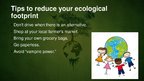 Presentations 'Ecological Footprint', 11.