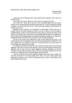 Essays 'Proverb Analysis', 1.