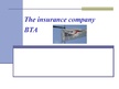 Presentations 'The Insurance Company "BTA"', 1.