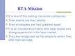 Presentations 'The Insurance Company "BTA"', 8.