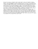 Essays 'The Single Market: the Arguments for and Against', 1.