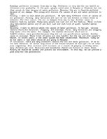 Essays 'Air and Water Pollution', 1.