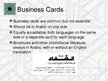 Presentations 'Doing Business in Saudi Arabia', 8.