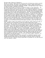 Essays 'The Second War of American Independence', 1.