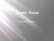 Presentations 'Javelin Throw', 1.