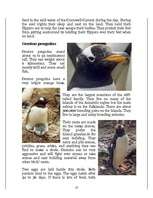 Research Papers 'Penguins', 10.