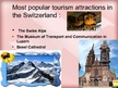 Presentations 'Switzerland from a Tourism Point of View', 10.