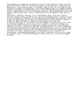 Essays 'The Love Song Of J Alfred Prufrock', 1.