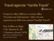 Presentations 'Travel Agency "Vanilla Travel"', 3.