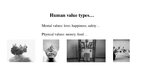 Presentations 'Human Values', 6.