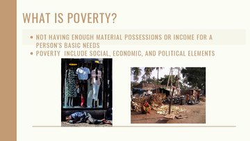 Presentations 'Poverty', 3.