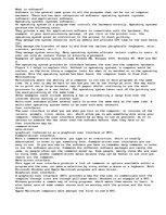 Essays 'Software and Operating Systems Basic Information', 1.