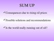Summaries, Notes 'Oil Problems in the World - Presentation and Summary in the English Exam at Bank', 18.