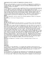 Summaries, Notes 'Investigation of Temperature on Catalase Activity', 1.