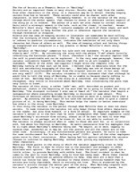 Essays 'The USe of Secrets as a Thematic Device in Bartleby.', 1.