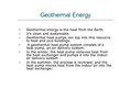 Presentations 'Geothermal Energy', 2.