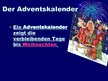 Presentations 'Das Adventszeit und Weihnachten', 3.