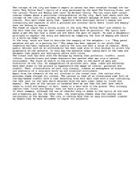 Essays 'An Interpretation of the City: The theme of human impact on nature metaphoricall', 1.