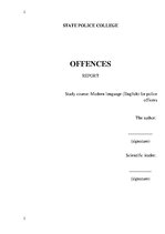 Research Papers 'Offences', 2.