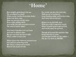 Essays 'Analysis of the Poem "Home" by Anne Bronte', 7.