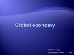 Presentations 'Global Economy', 1.