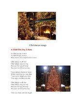 Essays 'Christmas', 3.