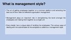 Presentations 'Managament Styles and Risk Management', 2.
