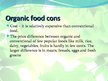 Presentations 'Organic Food Pros and Cons', 8.
