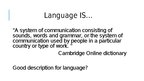 Presentations 'Language Acquisition', 3.