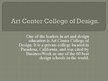 Presentations 'Art Center College of Design', 1.