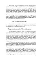 Essays 'The Construction Process. Būvniecības process', 7.