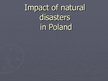 Presentations 'Impact of Natural Disasters in Poland', 1.