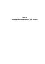 Research Papers 'Biomedical Model of Understanding of Illness and Health', 1.