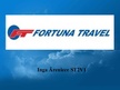 Presentations 'Travel Agency "Fortuna Travel"', 1.