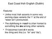 Presentations 'What Are the Differences between British, American and Irish English?', 11.