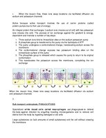 Summaries, Notes 'Cell Membrane Transport', 2.