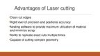 Presentations 'Laser Cutting', 9.
